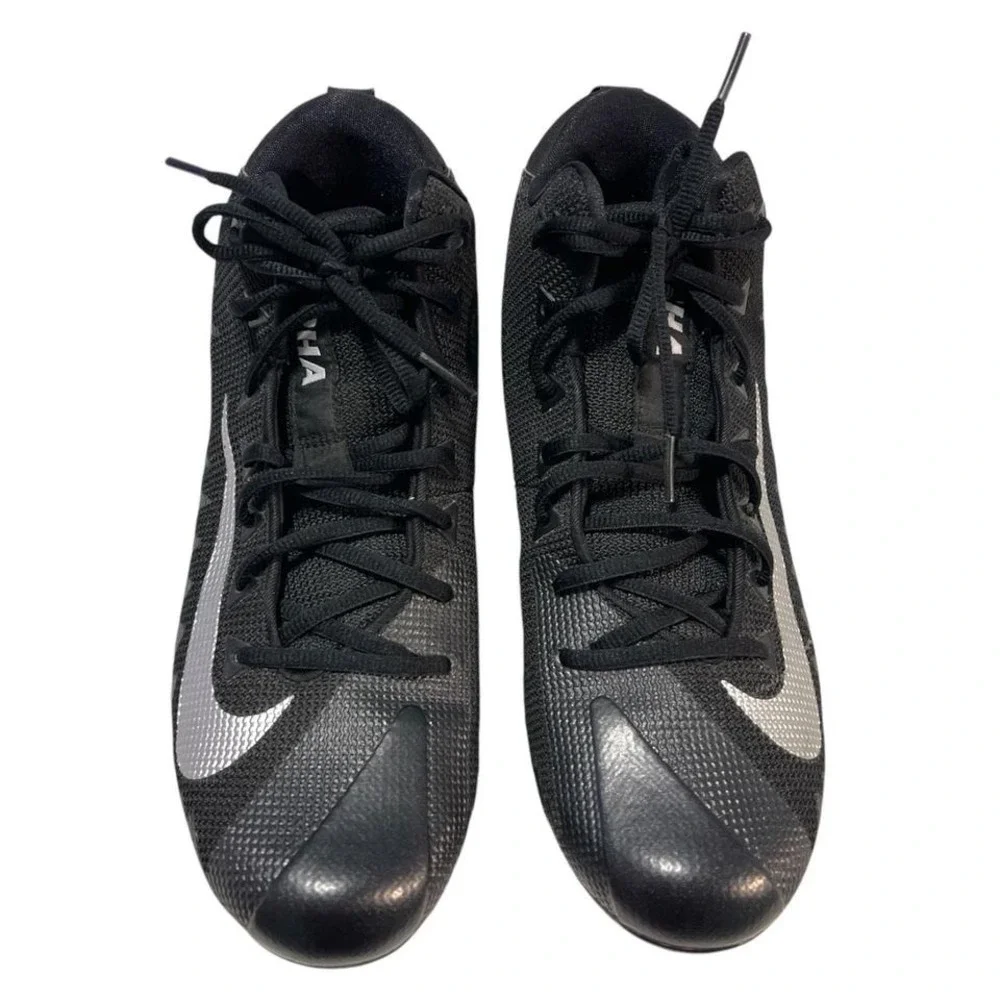 Nike Vapor Untouchable Elite football cleats in black and‎ white - US 10.5